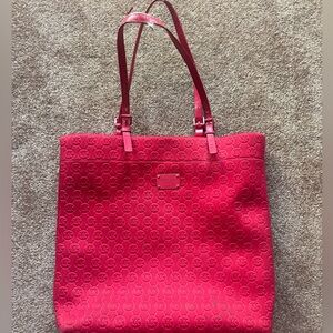 Bright Red Michael Kors Tote